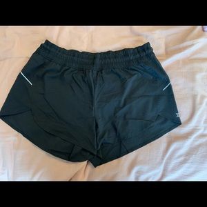 Women’s black all in motion running shorts